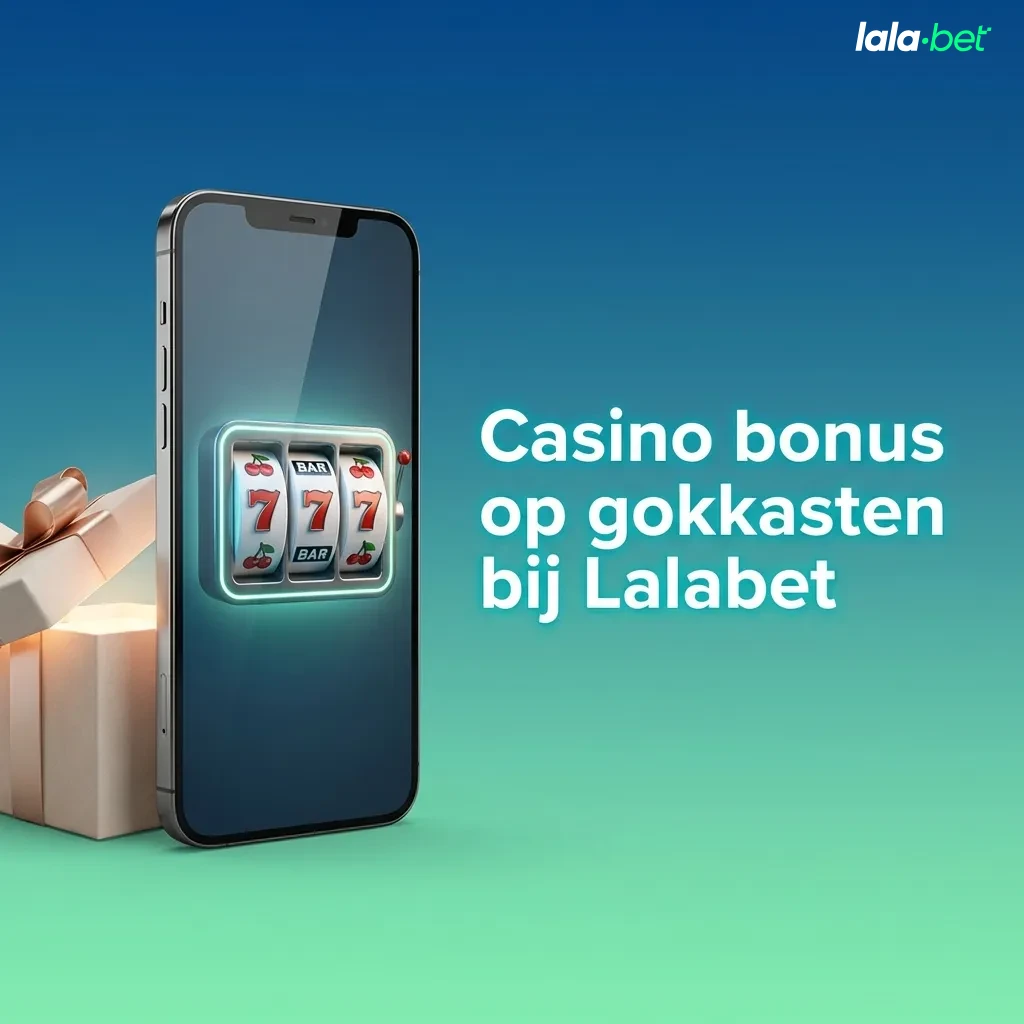 Promobanner van Lalabet met welkomstbonus: 100% tot €500 en 100 gratis spins op online gokkasten