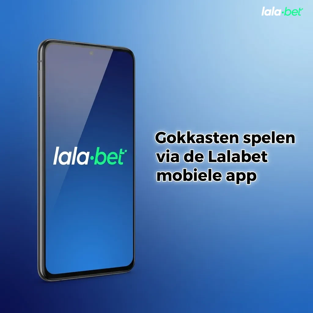 Persoon speelt kleurrijke Lalabet gokkasten op smartphone, met duidelijke knoppen, inzetten en saldo in mobiele app-interface