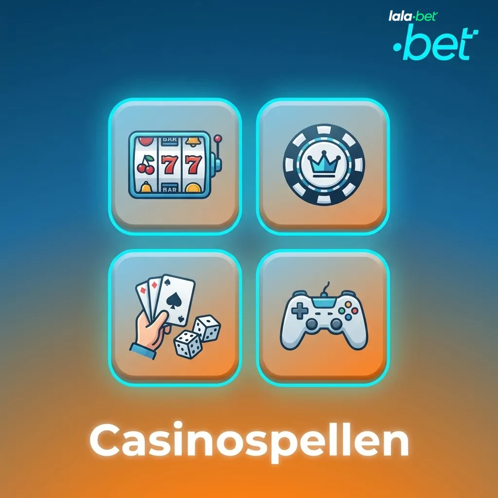 Collage van online casinospellen met gokkasten, roulette, blackjack en live dealer tafels voor Nederlandse spelers