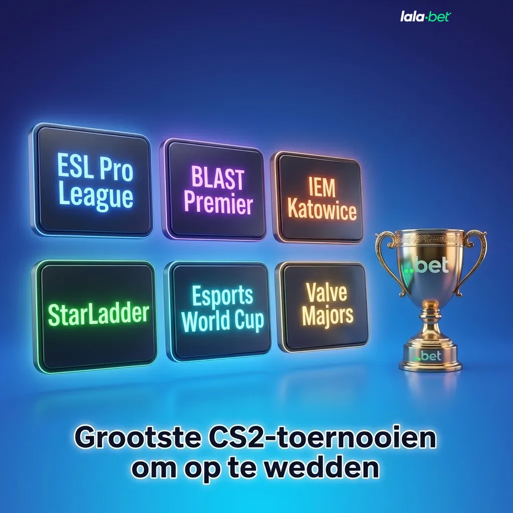 Schema met grootste CS2-toernooien om op te wedden, inclusief ESL Pro League, BLAST, IEM en Majors