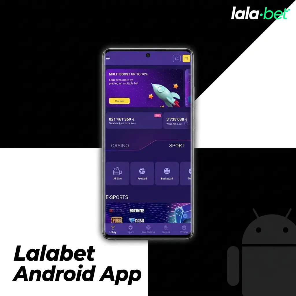 Lalabet Android app APK-download installatie stappen voor Android 5.0 of hoger