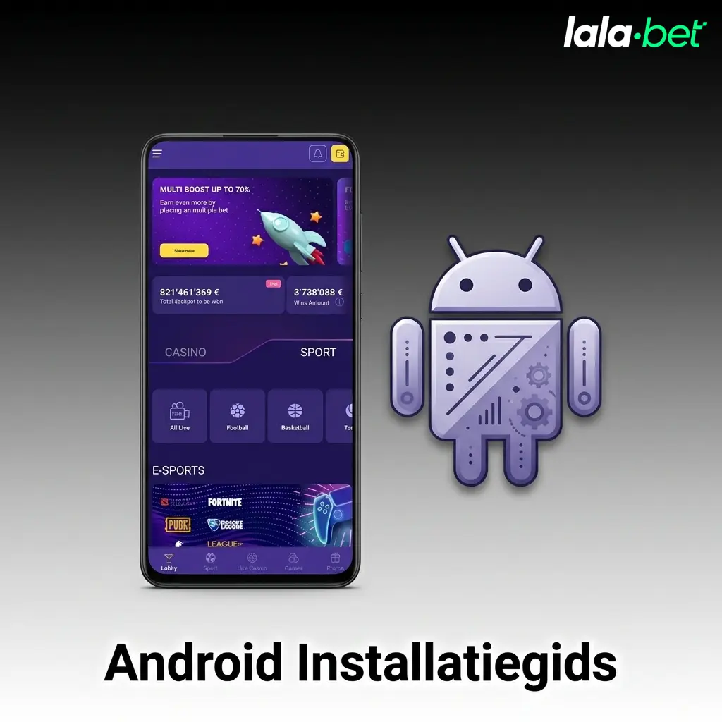 Lalabet Android-app installeren via APK-bestand voor esports weddenschappen stap-voor-stap gids