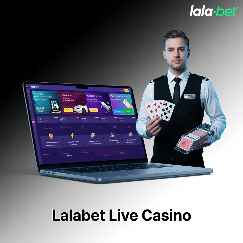 Lalabet live casino met professionele dealers, live roulette, blackjack, baccarat en game shows via videostream