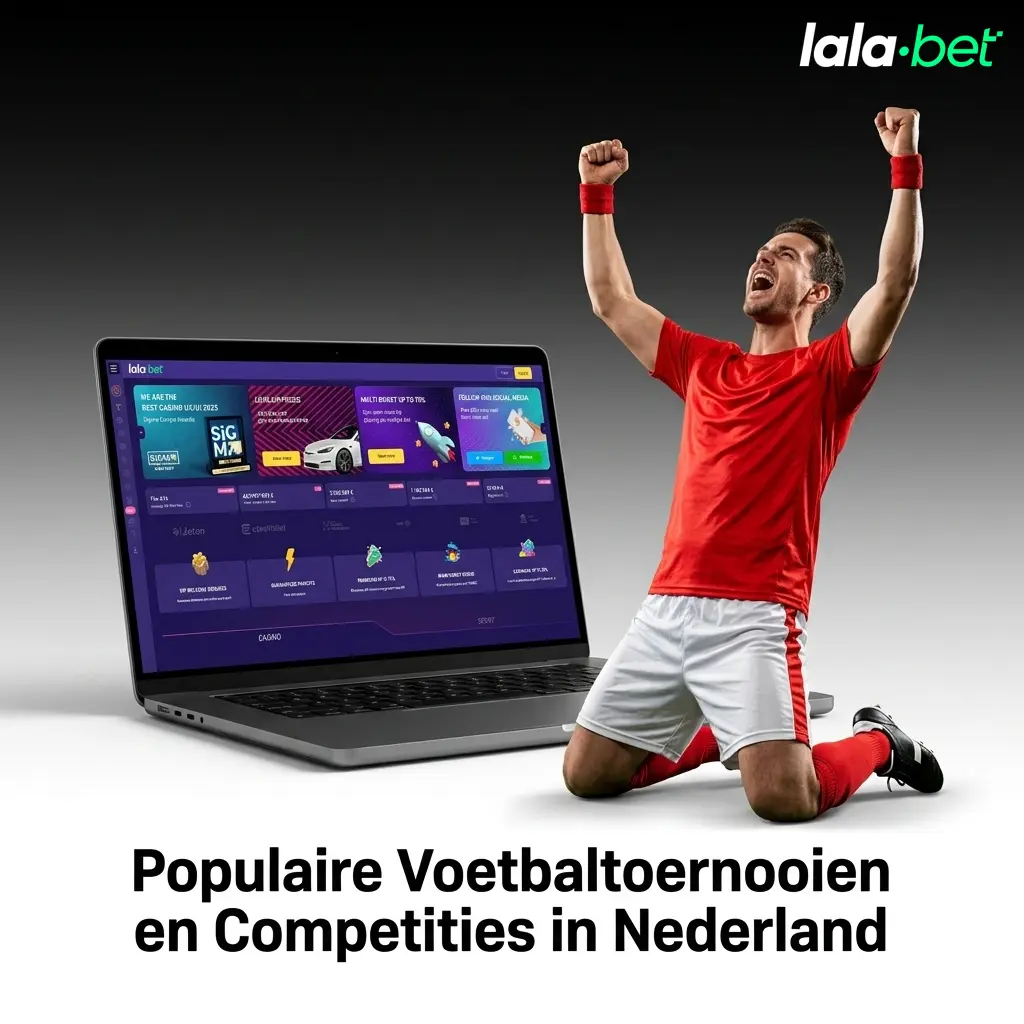 Populaire voetbaltoernooien in Nederland: Eredivisie, Champions League en meer beschikbaar op Lalabet