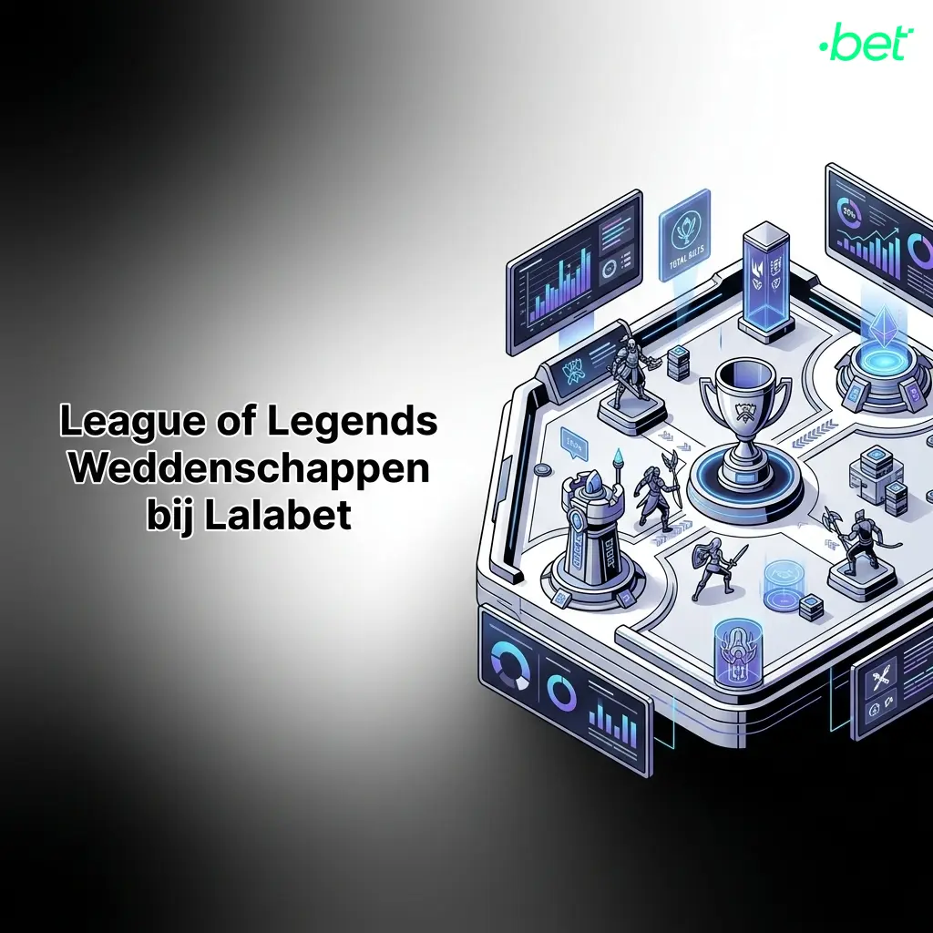 League of Legends esports weddenschappen bij Lalabet voor Worlds, LEC, LCK en LPL met live inzetten