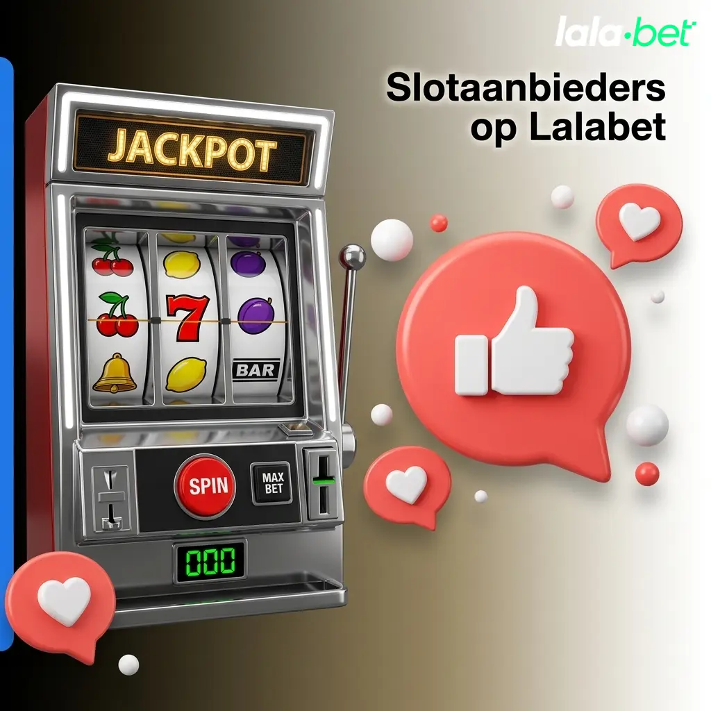 Overzicht van slotaanbieders op Lalabet, waaronder Pragmatic Play, NetEnt en Microgaming voor Nederlandse spelers