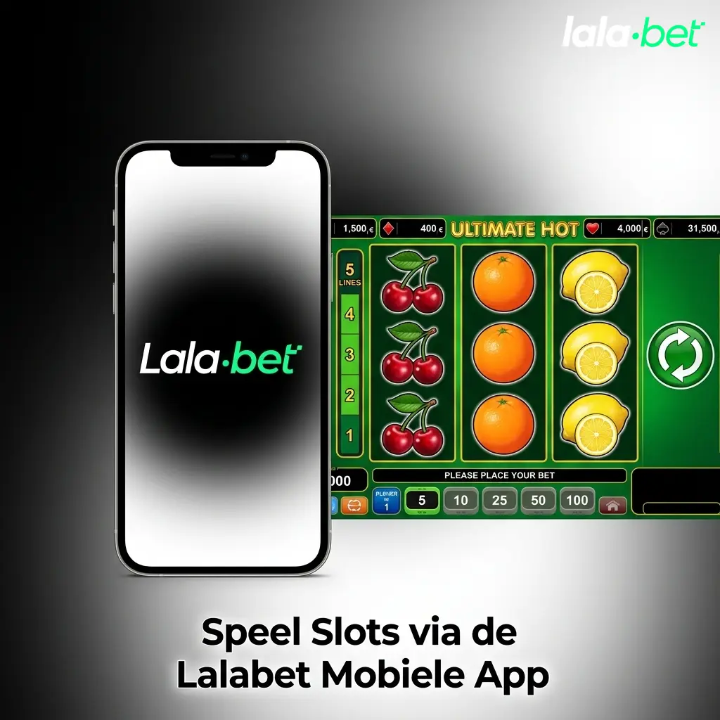 Lalabet mobiele app voor slots op Android en iOS met 3000+ spellen, bonusbeheer en snelle betalingen